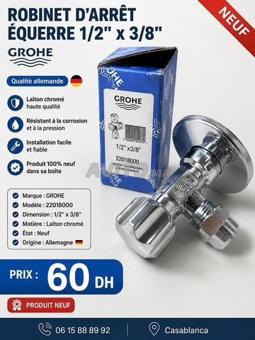 صمام زاوية GROHE 1/2 × 3/8    روبيني ايكير