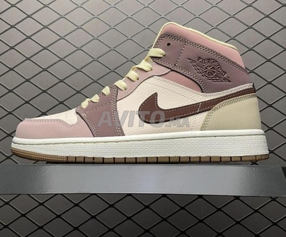 Air Jordan 1 Mid SE SmokyMauve/DarkPony femme