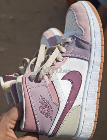 Air Jordan 1 Mid SE SmokyMauve/DarkPony femme - 2