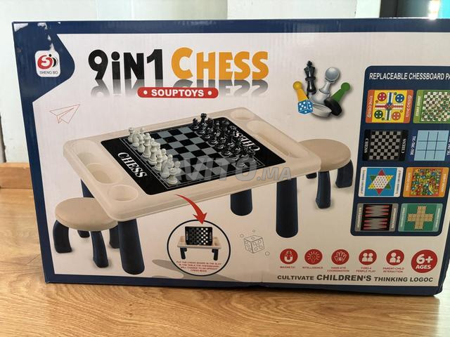 Table de jeux 9 en 1