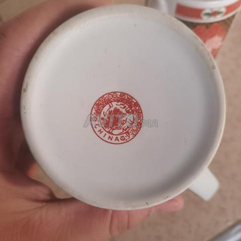Deux verres en paon libre ancien authentique