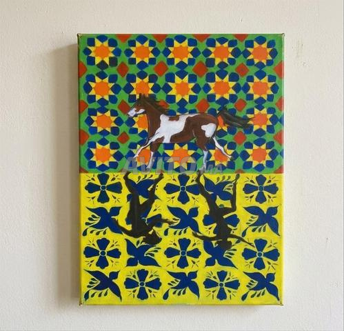 Tableau artistique éblouissant painting - 2