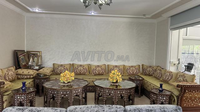 Salon marocain traditionnel complet - 2