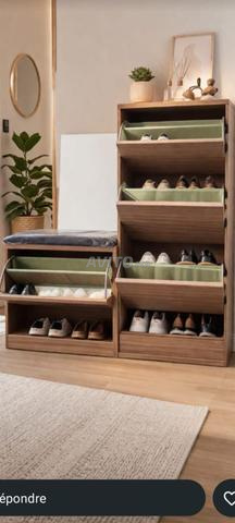 Meuble à chaussures moderne avec siège - 2