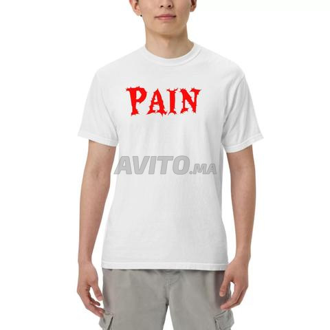 تيشيرت PAIN - قطن، متوفر بمقاسات متعددة - 2
