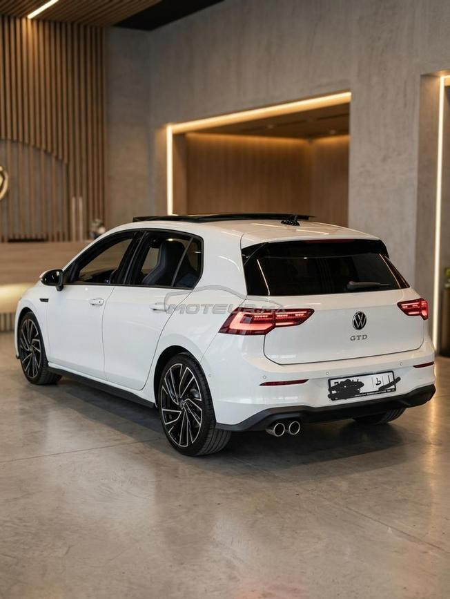 Golf 8 GTD 2021 dédouanier 2025 matricule rabat 