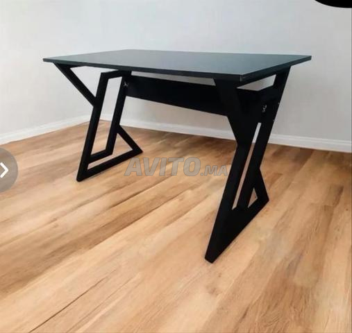 Bureau gaming et télétravail 120x60 hauteur 76 - 2
