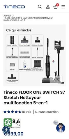 Tineco FLOOR ONE SWITCH S7 Stretch - 2