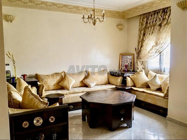 Salon marocain complet en bois (Très bon état)