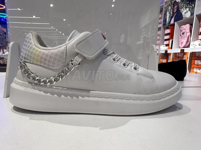 Baskets Kinetix blanches Retro