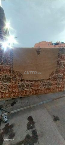 2 سجادات مغربية الصنع يدويا بحالة جيدة - 2