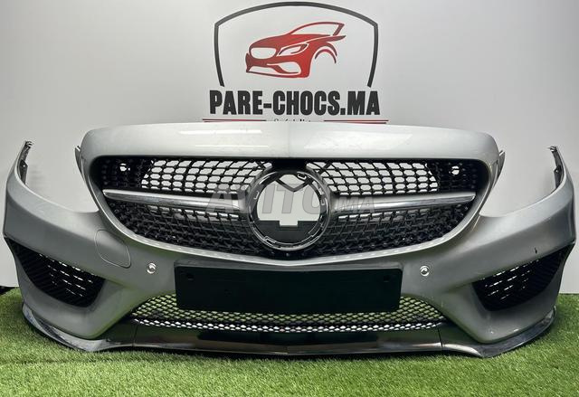PARE-CHOCS AVANT MERCEDES CLASSE C W205 PACK AMG