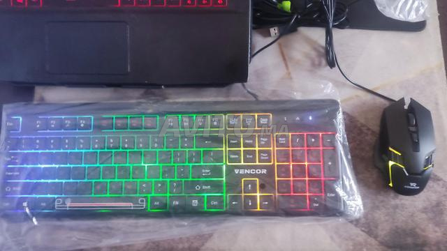 لوحة مفاتيح وفأرة ألعاب RGB JEDel GK105 - 2