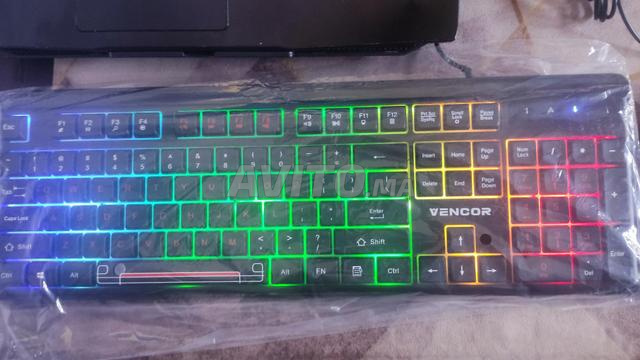 Clavier et Souris Gaming RGB JEDel GK105