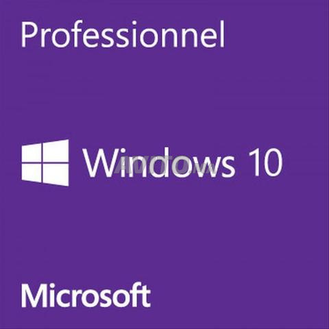 Clé Licence Windows 10 PRO scellée (pas d'envoi)