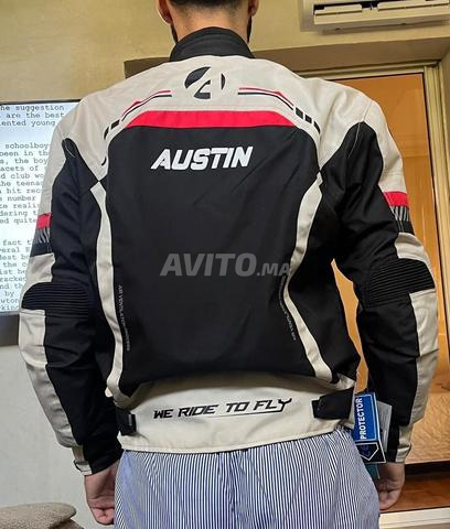 سترة دراجة نارية Austin للرجال - مقاس L - جديدة - 2