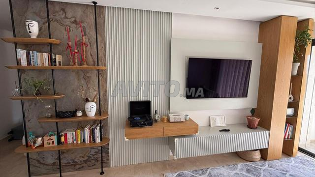 Appartement meublé à louer 80 m² à Hay Riad Rabat