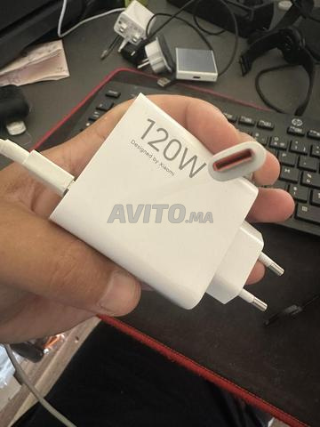 شاحن سريع 120 واط مع كابل USB C