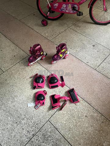 Roller fille avec équipement de protection - 2
