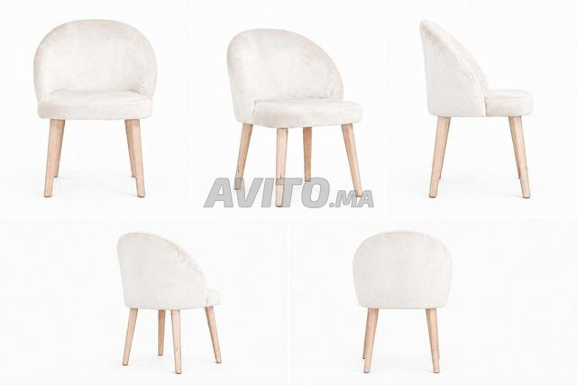 Fauteuils en velours luxueux - 2