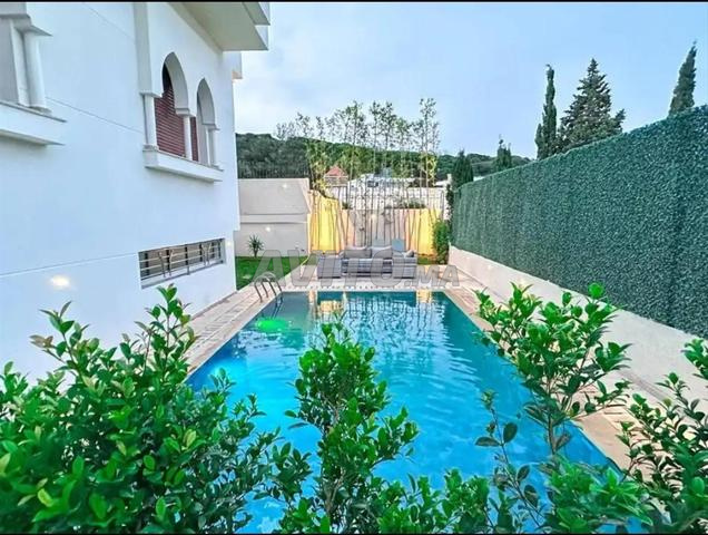 Villa de luxe à louer à la journée à Tanger 4 chambres avec piscine - 2