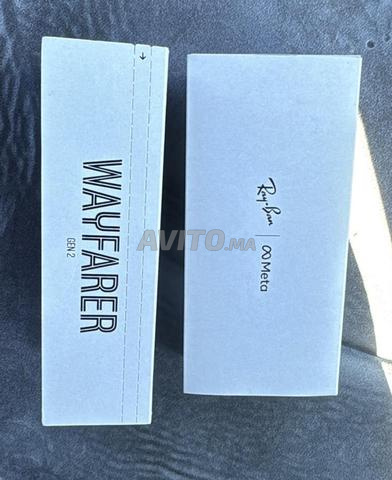 Ray ban meta 2 Wayfarer mat soleil noir taille M - 2