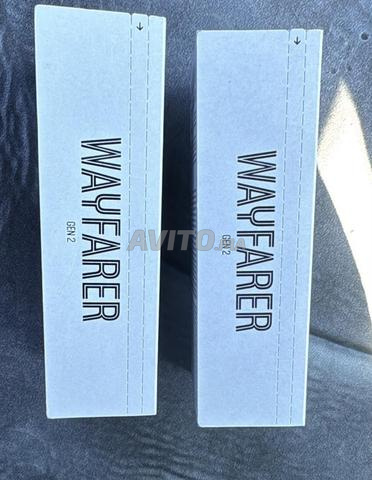 Ray ban meta 2 Wayfarer mat soleil noir taille M
