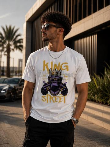 T-shirt KING OF THE STREET coton neuf