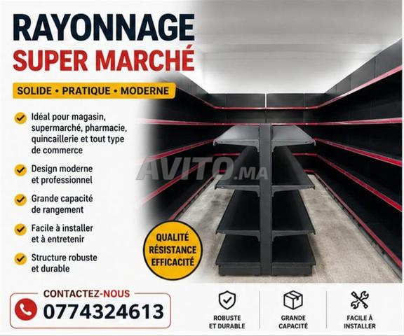 Rayonnage de Supermarché Neuf