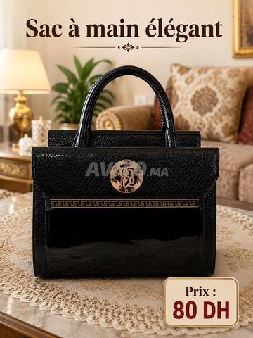 Sac à main élégant marron – neuf et chic