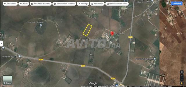 مشروع فاخر 12400م² بوسكورة رخصة بناء طابقين