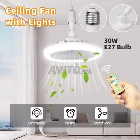 Ventilateur de plafond avec éclairage LED - 2