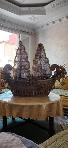 Bateau marron pour décoration - 2