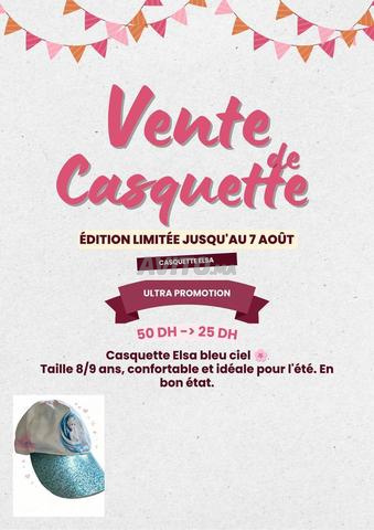 Casquette Elsa 8-9 ans - 2