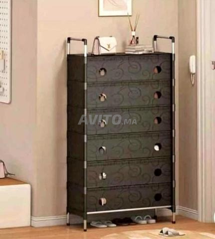 Élégante armoire à chaussures multicouche - 2