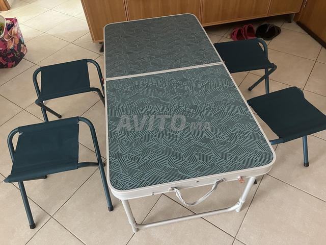 Table de camping pliable - 2