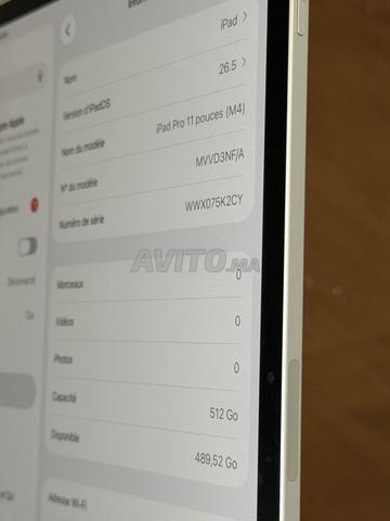 iPad Pro M4 11 pouces 512go - 2