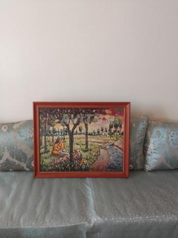 Tableau marocain à l'huile - 2