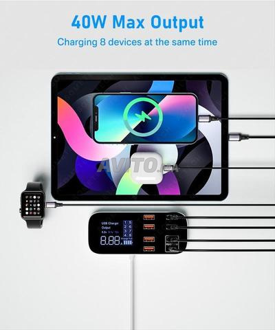 محطة شحن USB مكتبية - 2
