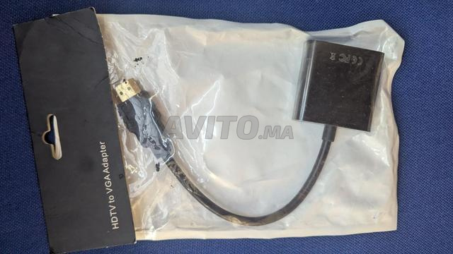 Câble HD TV vers VGA état neuf - 2