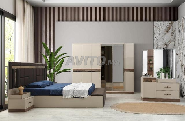 Chambre à coucher complète – Eliya Déco