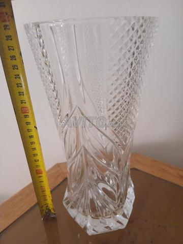 3 vases en cristal - 2