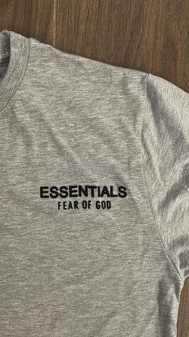 Tee shirt Essentials gris taille L - 2