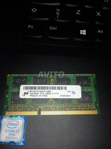 شريحة ذاكرة وصول عشوائي (RAM) للكمبيوتر المحمول 4 جيجابايت DDR3L 1600 ميجاهرتز (Micron)