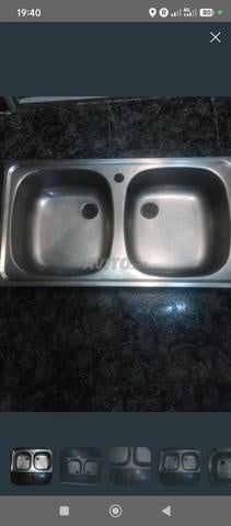 Évier de cuisine double