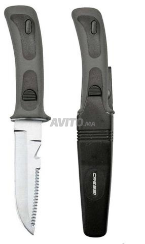 Couteau de plongée en inox Beuchat Seac Cressi - 2