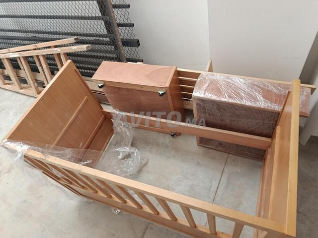 Lit pour bébé 0 à 4 ans en bois - 2