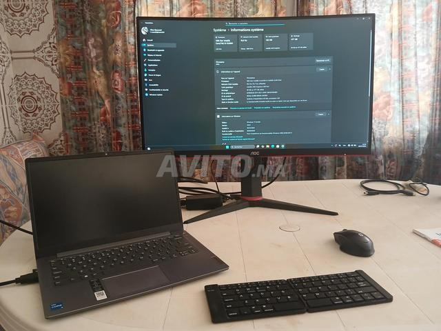 Ordinateur gaming avec accessoires