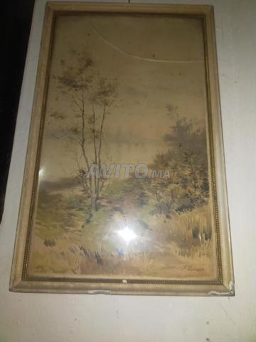 2 tableaux originaux dessinés sur carton - 2