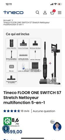 Tineco FLOOR ONE SWITCH S7 Stretch